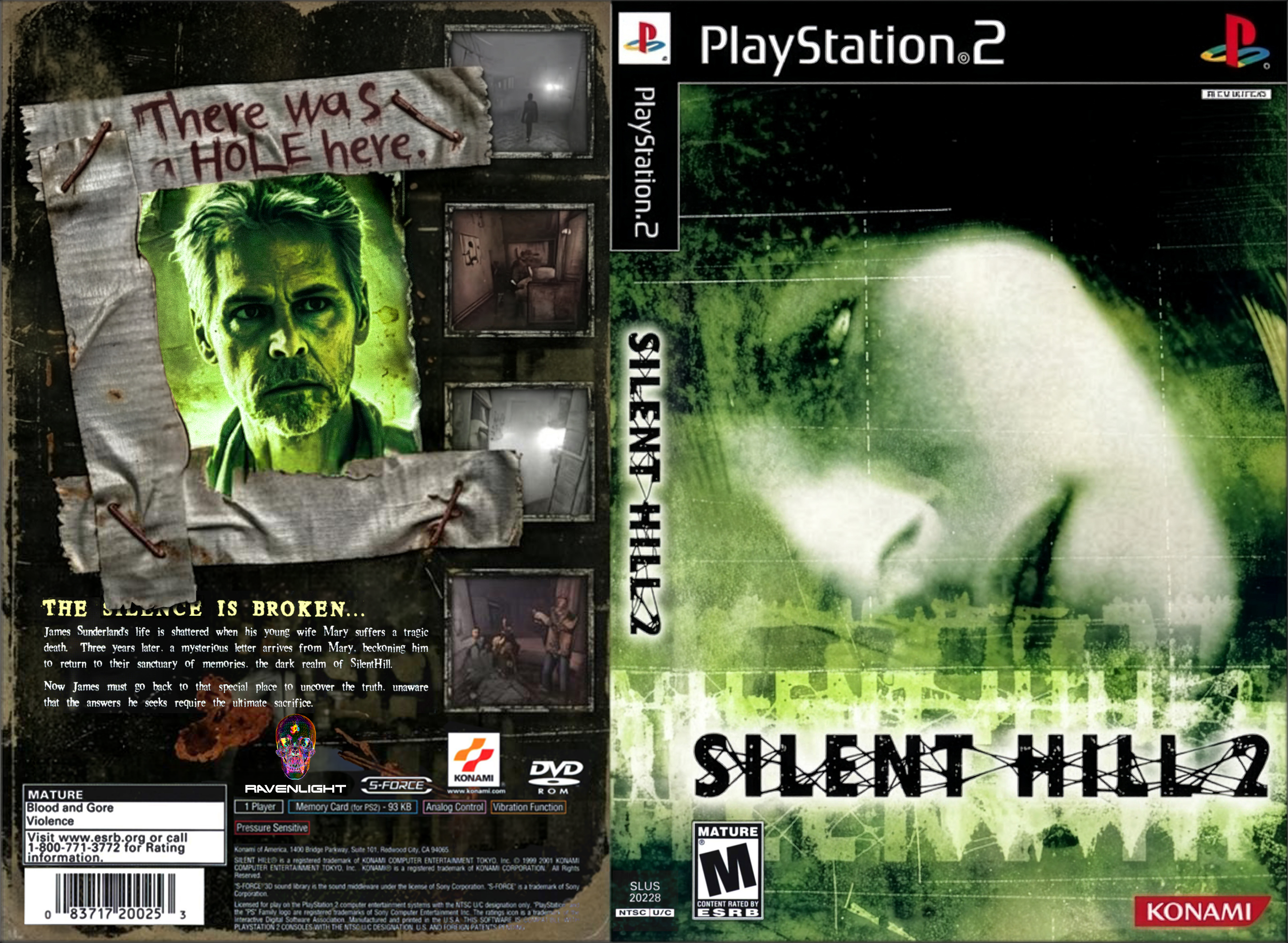 Autographed Custom SH2 Game Insert
