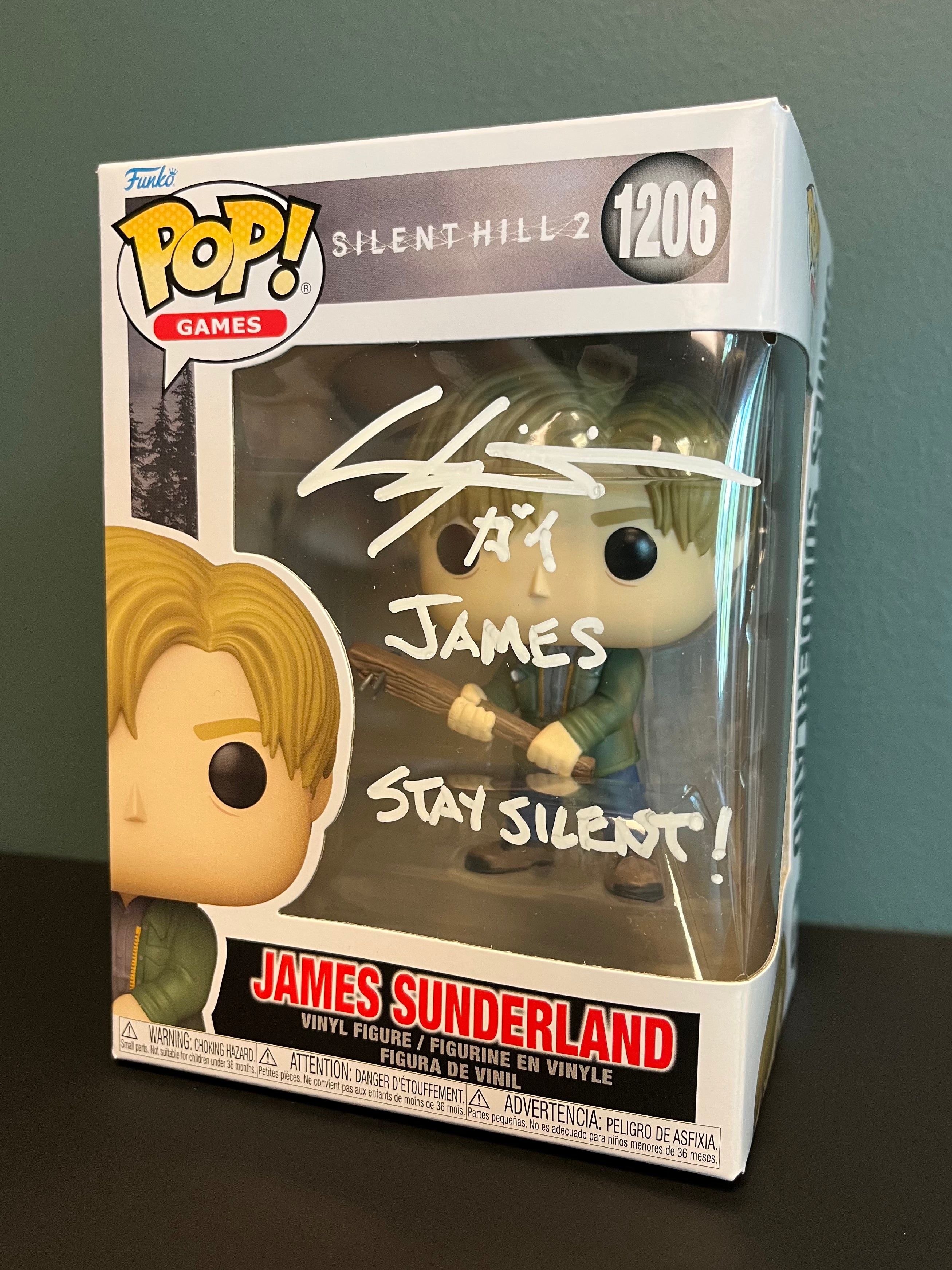 Autographed James Sunderland Funko Pop